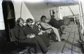 19070900c CROIL & MITCHELL FAMILY ca 1900 - 1916 Family members presumably aboard RMS Victorian bound for England Sep 1907
